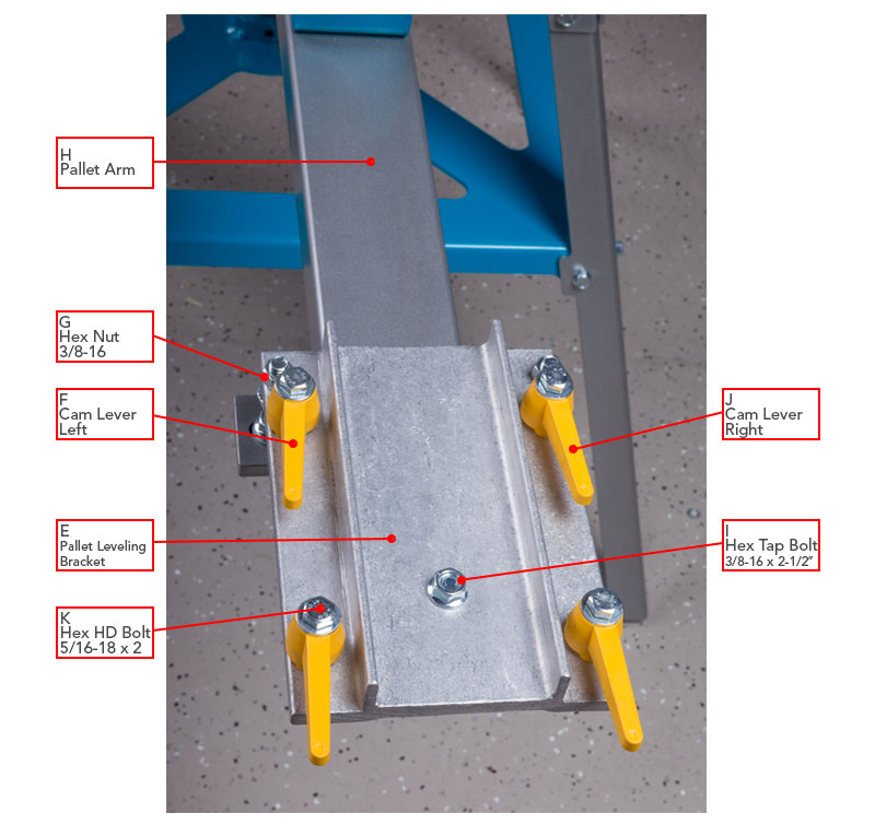 Odyssey II Pallet Arm Workhorse Products Parts Store