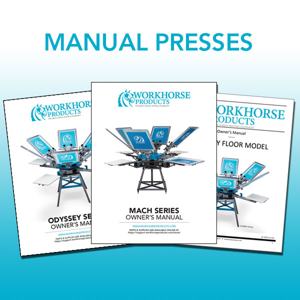 Manual Presses Owners Manuals