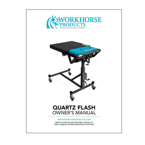 Quartz Flash Owners Manual
